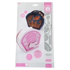 tonic studios Arts Crafts My Memory Book Special Times Vanity Box Die Set 3735e